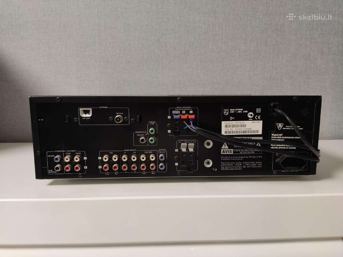Philips resiveris su Kenwood kolonėlėmis - nuotraukos Nr. 7