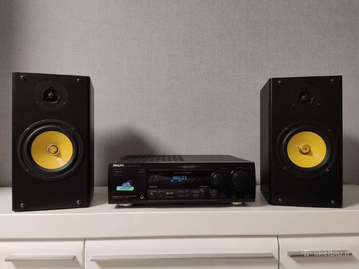 Philips resiveris su Kenwood kolonėlėmis - nuotraukos Nr. 2