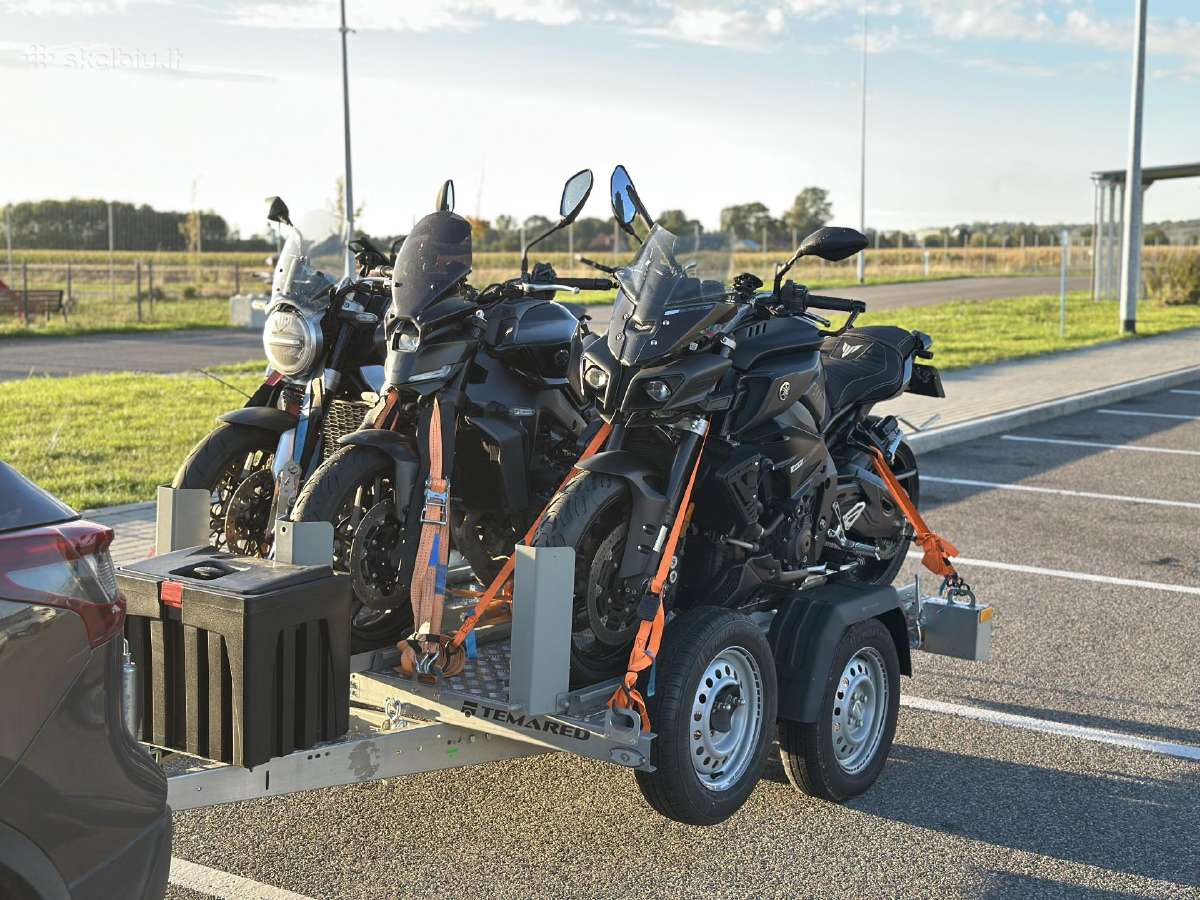 Motociklų priekabos nuoma, moto nuoma Vilnius - nuotraukos Nr. 2