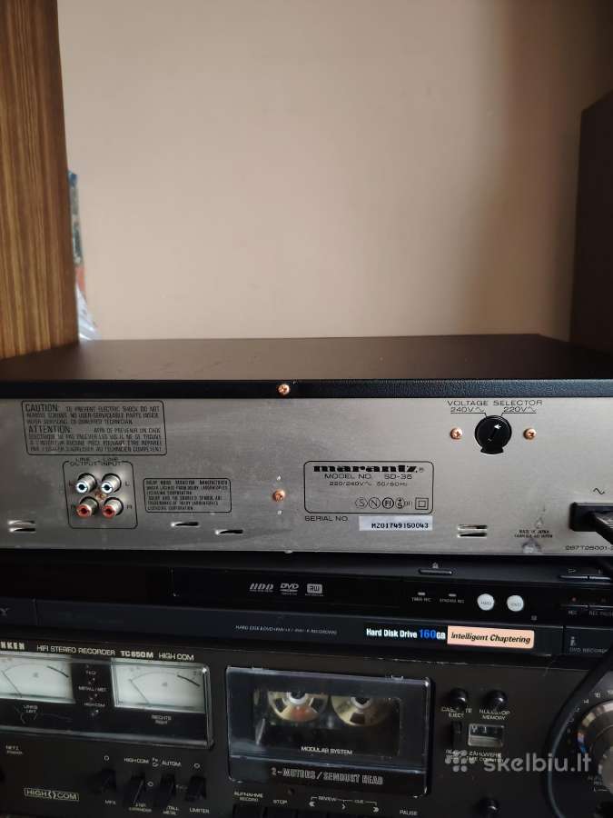 Kaset. deka, Marantz Sd-35 - nuotraukos Nr. 4