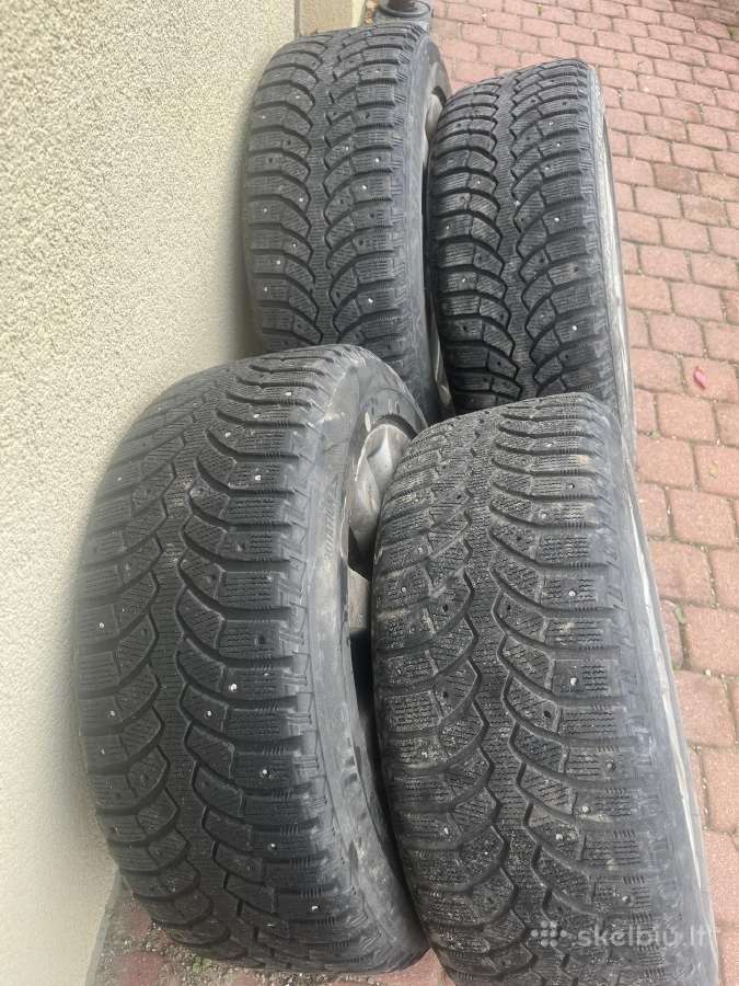 Żieminės padangos brigestone su ratlankiais R16 - nuotraukos Nr. 2