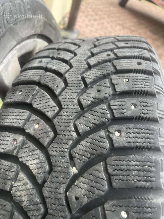 Żieminės padangos brigestone su ratlankiais R16 - nuotraukos Nr. 3
