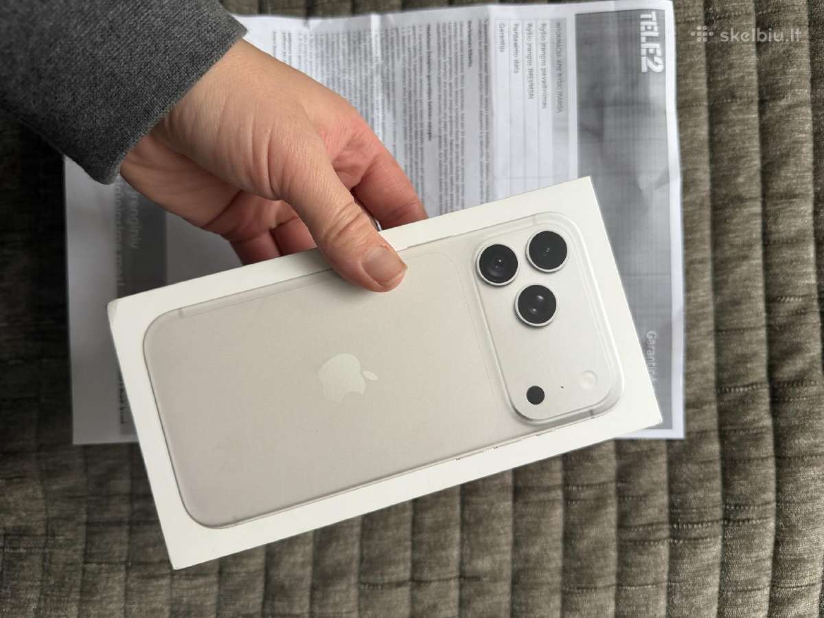 Apple iPhone 18 pro max 512 GB - nuotraukos Nr. 5