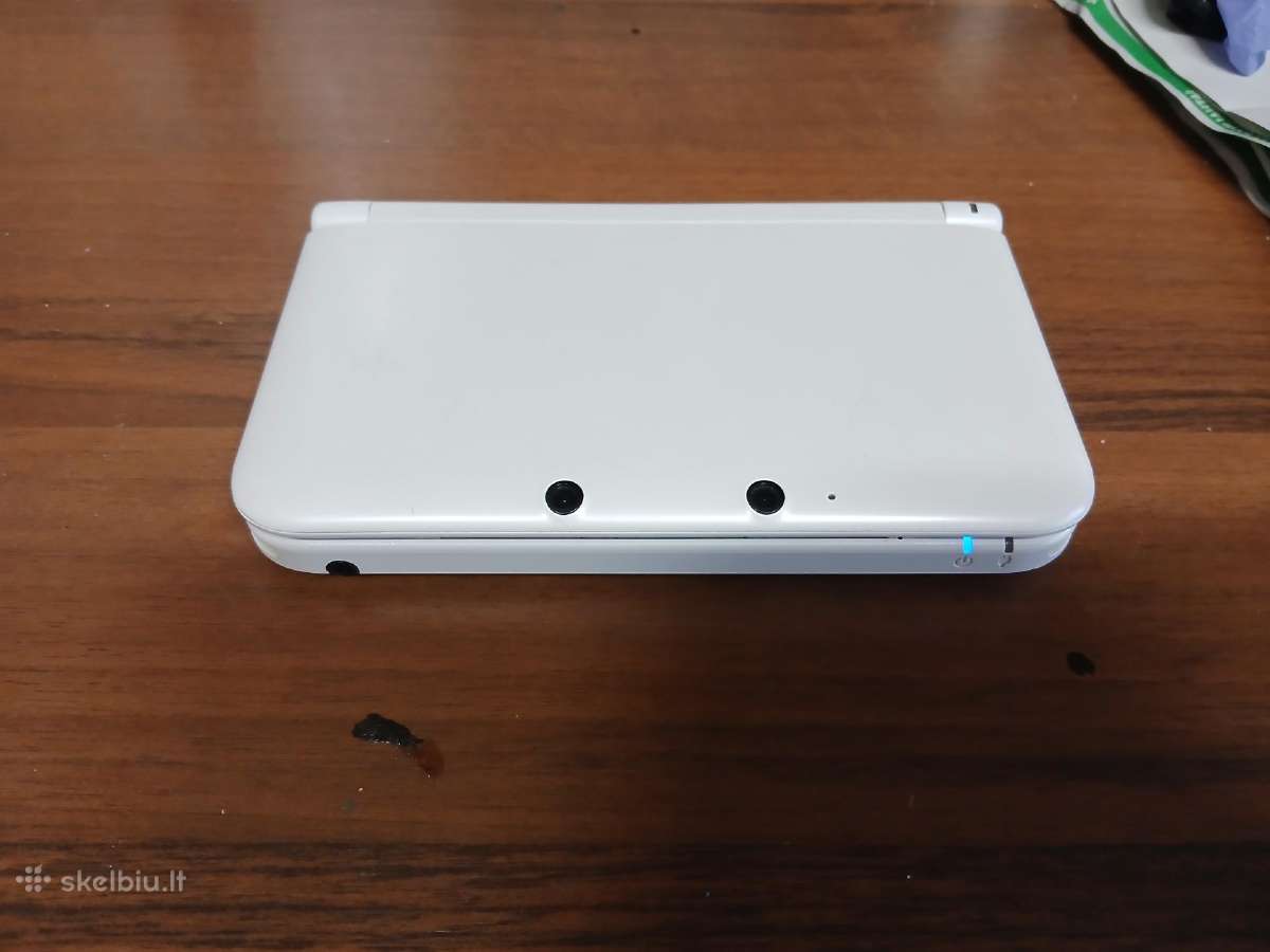 Baltas 3ds XL - nuotraukos Nr. 2
