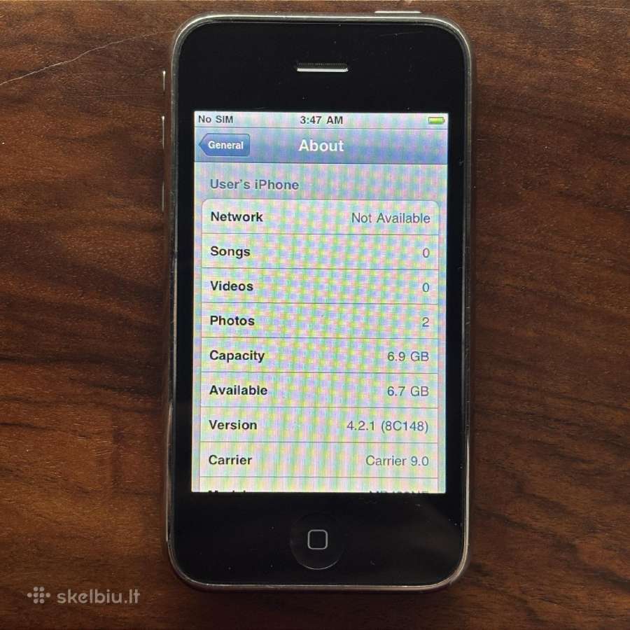 iPhone 3g - nuotraukos Nr. 2