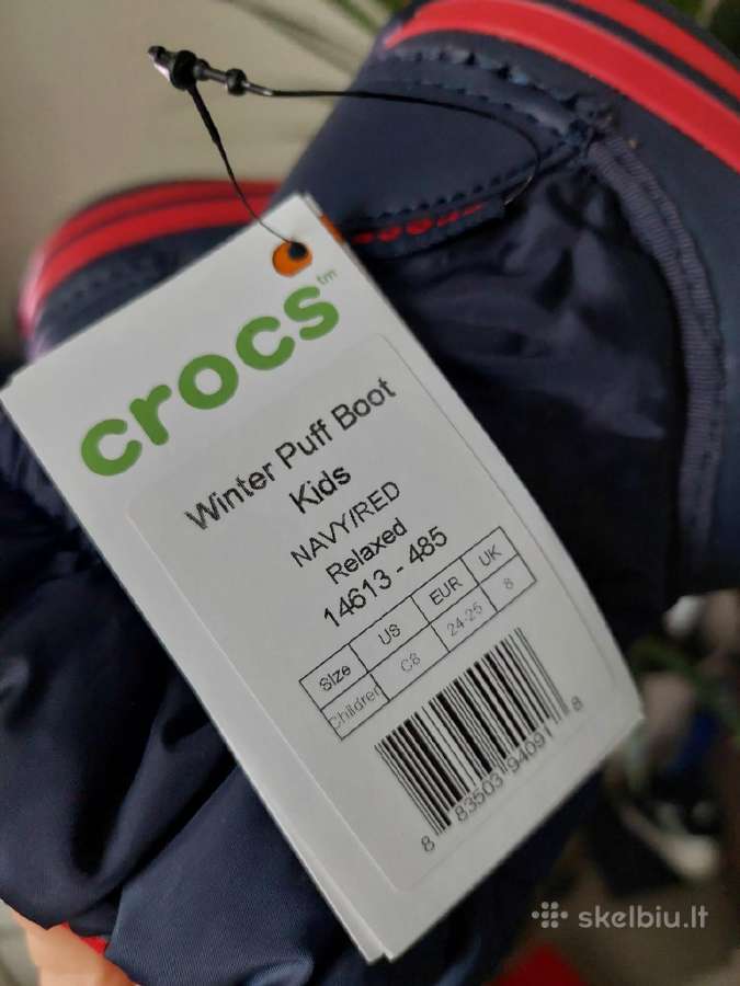 Nauji Crocs winter puff C6 C7 C8 dydžių - nuotraukos Nr. 3