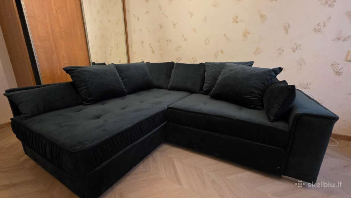 Parduodama sofa lova kampas su miegamu mechanizmu - nuotraukos Nr. 3