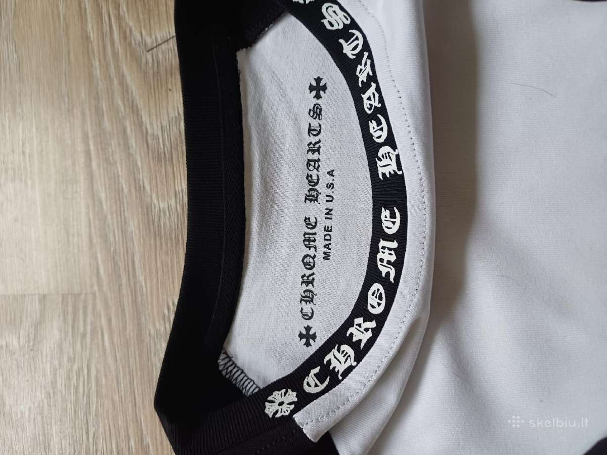Chrome hearts ilgų rankovių marškinėliai - nuotraukos Nr. 3