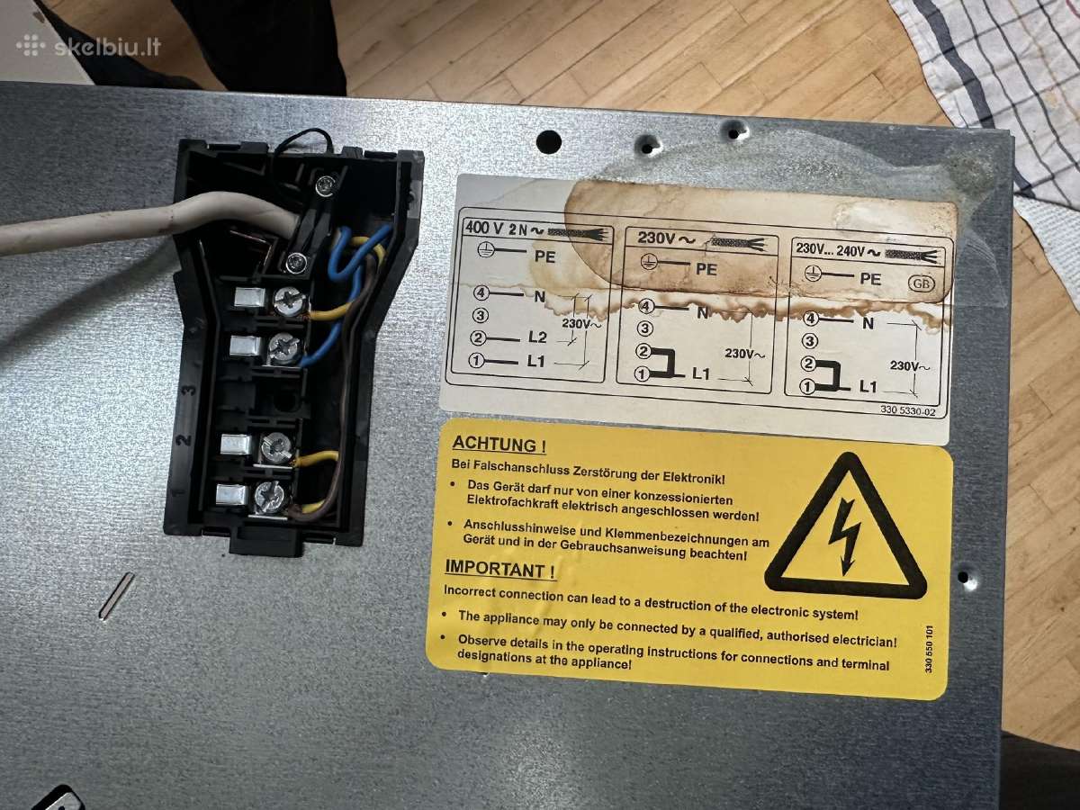 Aeg 6630 K-mn keraminė kaitlentė 7 kw - nuotraukos Nr. 3
