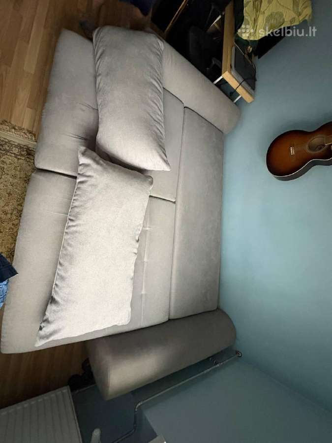Pilka sofa - nuotraukos Nr. 2