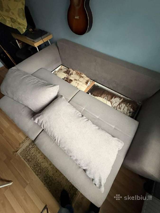 Pilka sofa - nuotraukos Nr. 3