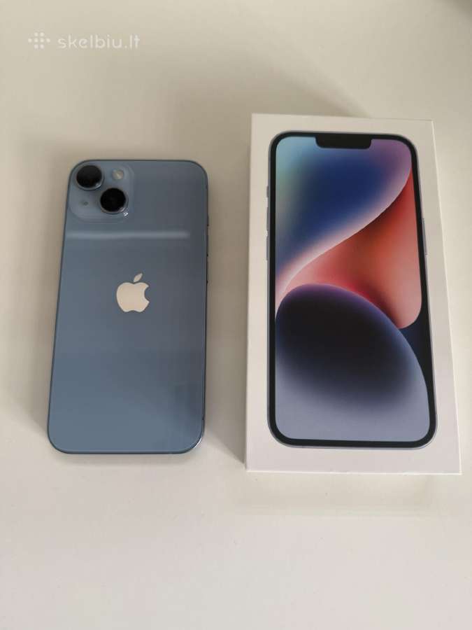 Apple iPhone 14 Mėlynas 128gb - nuotraukos Nr. 3