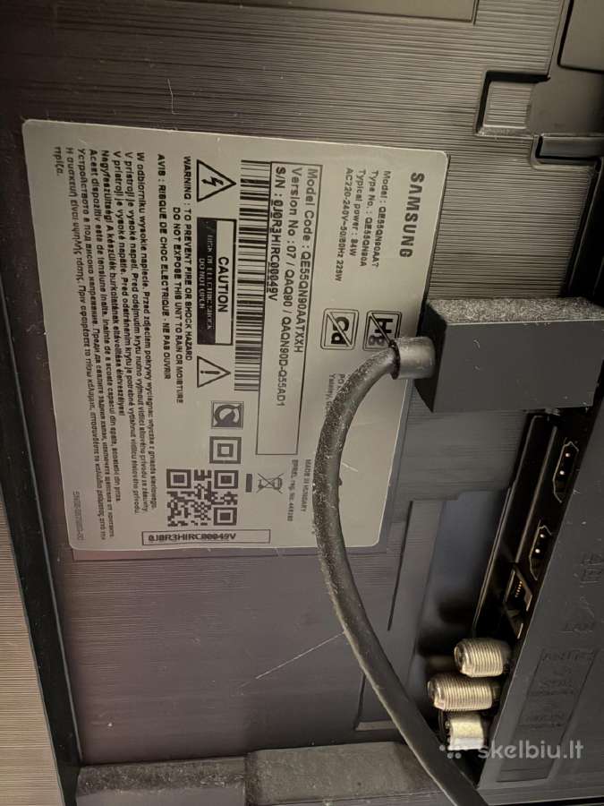 Samsung Qe55qn90aa 55" Neo Qled – dalims / sudužęs - nuotraukos Nr. 3