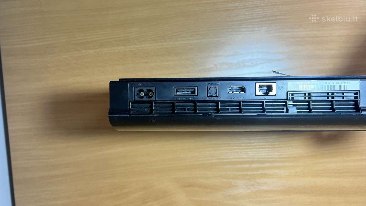PS3 super slim atristas + 2 pulteliai - nuotraukos Nr. 4