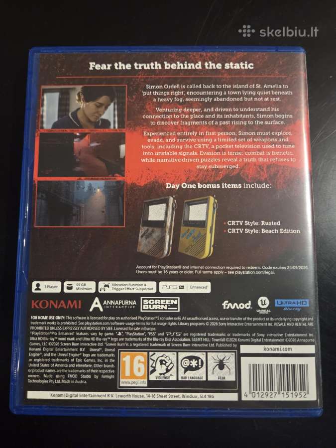 Silent Hill: Townfall (Ps5) - nuotraukos Nr. 3