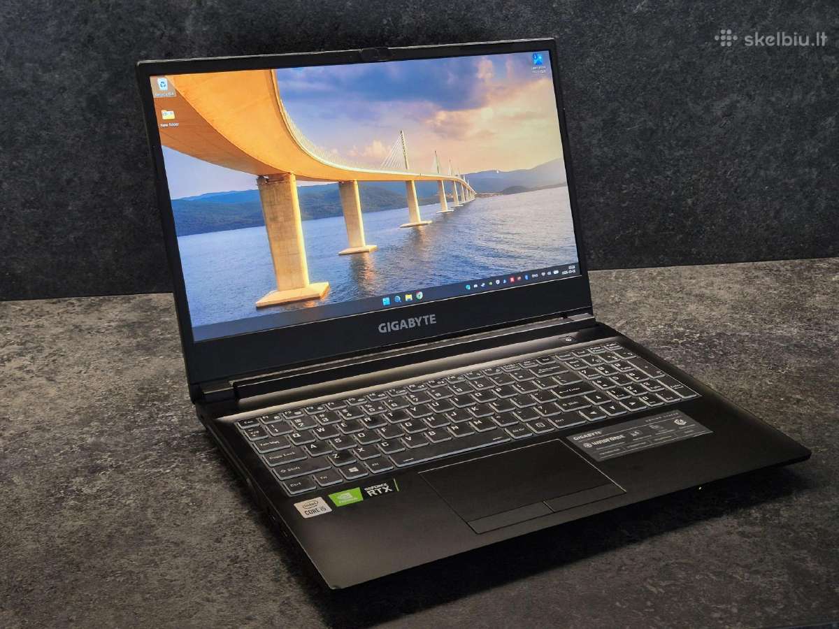 Gigabyte G5 Kc (Rtx 3060,i5,16gb RAM, 1.5tb SSD) - nuotraukos Nr. 3
