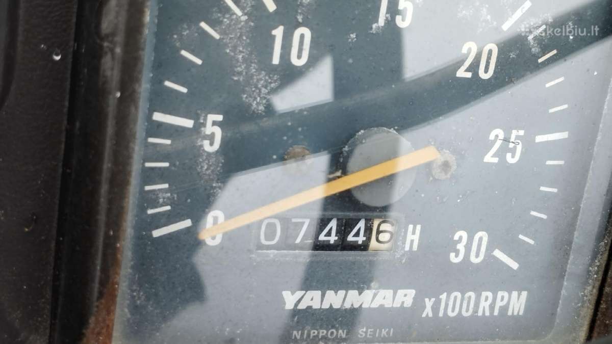 Traktoriukas Yanmar F16d su freza - nuotraukos Nr. 5