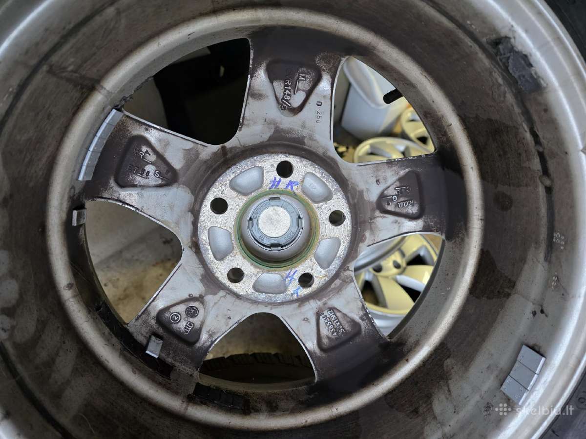 Lieti ratlankiai R15 5x112 (Et50, 6.5j) - nuotraukos Nr. 4