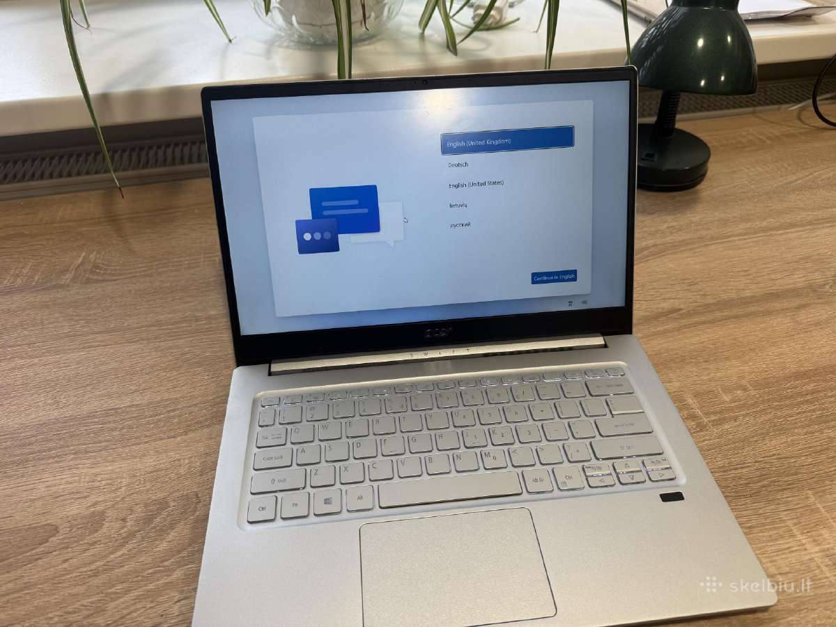 Acer Swift 3 Ryzen 5 8 GB RAM 256 GB SSD - nuotraukos Nr. 6