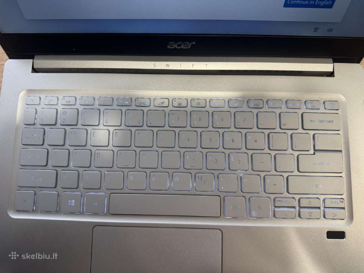 Acer Swift 3 Ryzen 5 8 GB RAM 256 GB SSD - nuotraukos Nr. 7