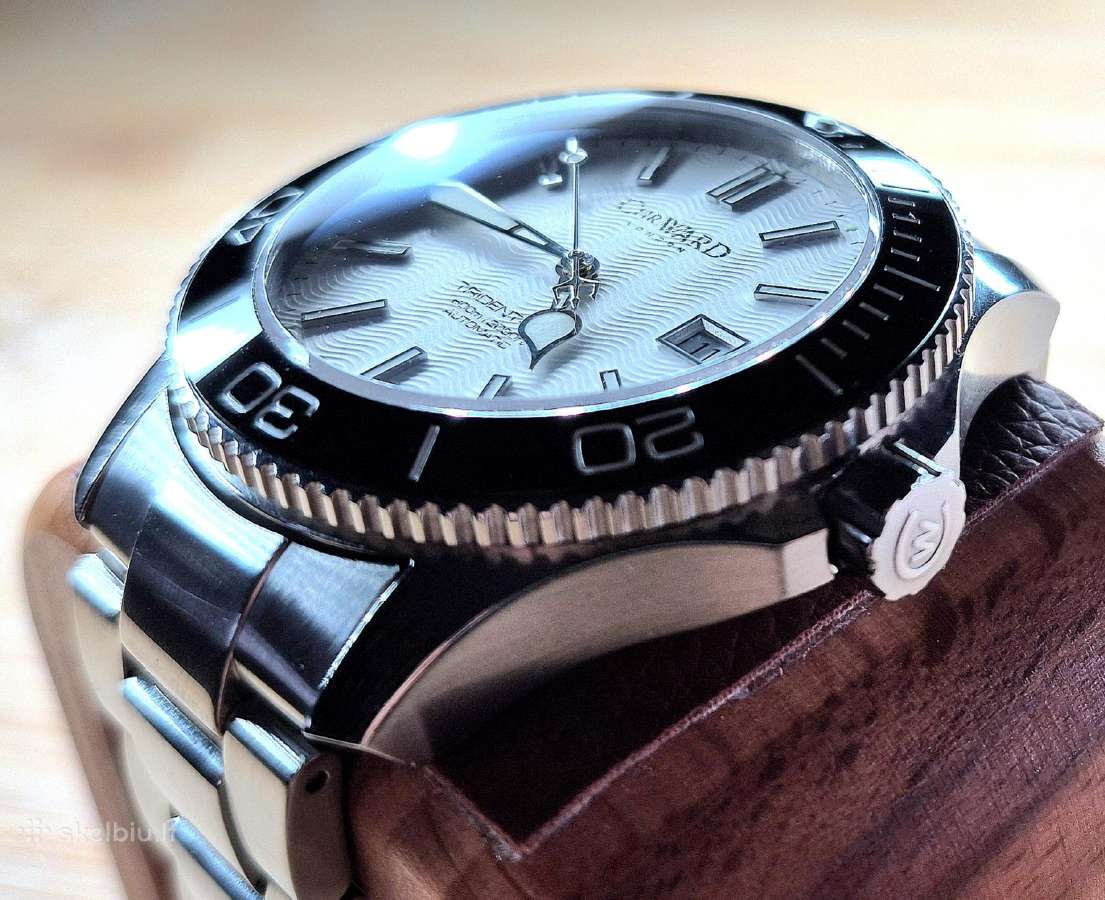 -Christopher Ward Trident pro 600m. 43mm.keramika - nuotraukos Nr. 12