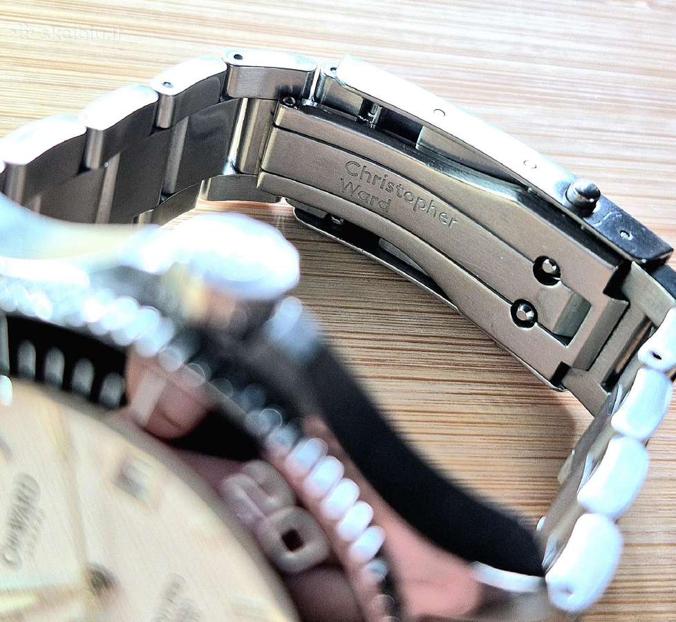 -Christopher Ward Trident pro 600m. 43mm.keramika - nuotraukos Nr. 15