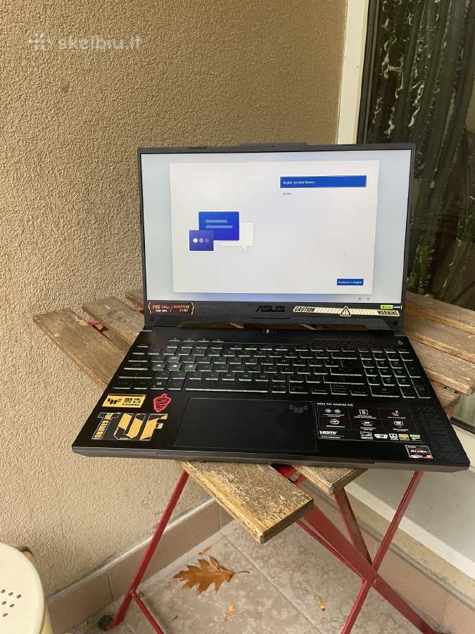 Asus Tuf A15 - nuotraukos Nr. 4