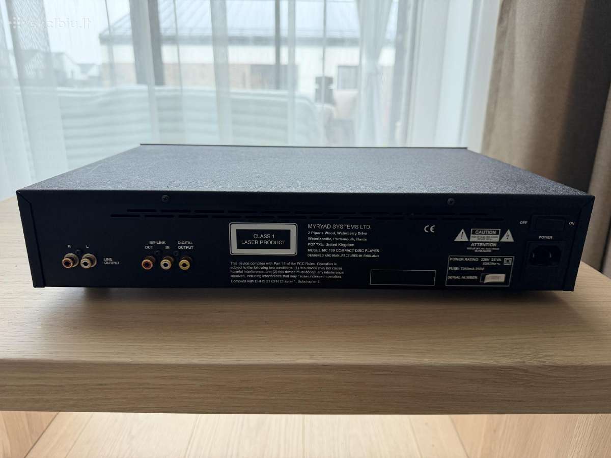 Myryad Mc100 CD grotuvas - nuotraukos Nr. 7