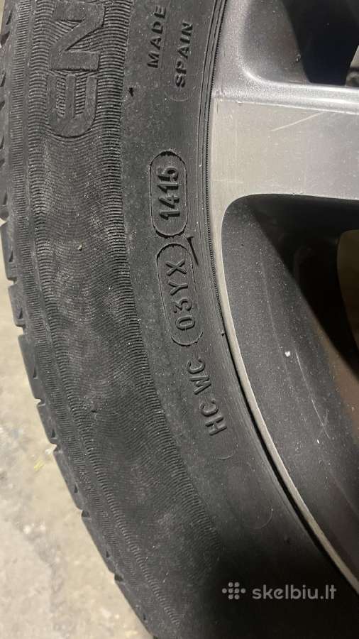 VW Ronal originalūs ratlankiai su padangomis - nuotraukos Nr. 3