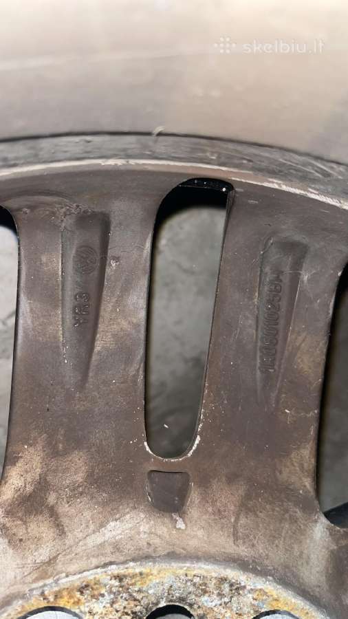 VW Ronal originalūs ratlankiai su padangomis - nuotraukos Nr. 8