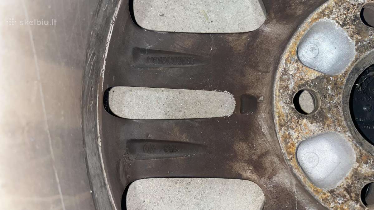 VW Ronal originalūs ratlankiai su padangomis - nuotraukos Nr. 11