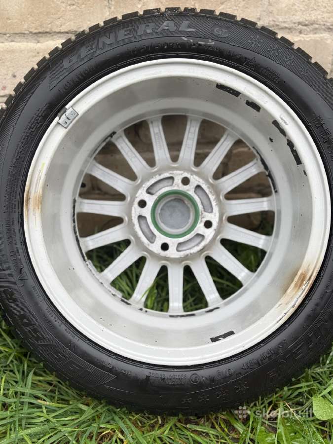 Borbet Ls R15 4x114,3 su  žieminėmis padangomis - nuotraukos Nr. 7