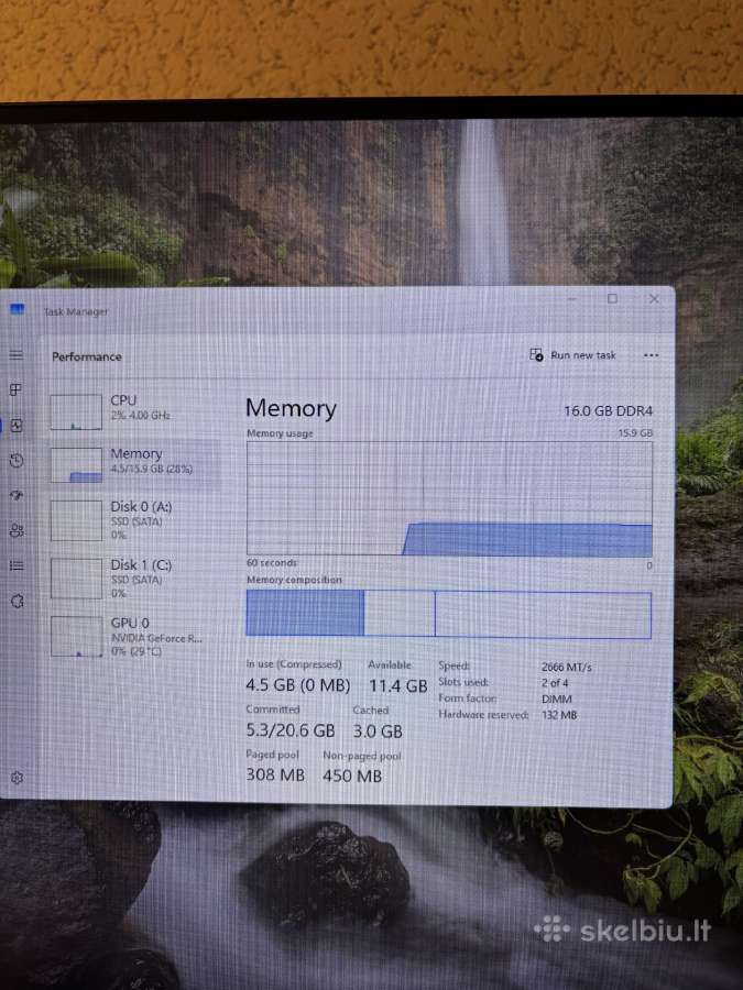 Žaidimų kompiuteris – Ryzen 5 5500 / Rtx 3050 6 GB - nuotraukos Nr. 6