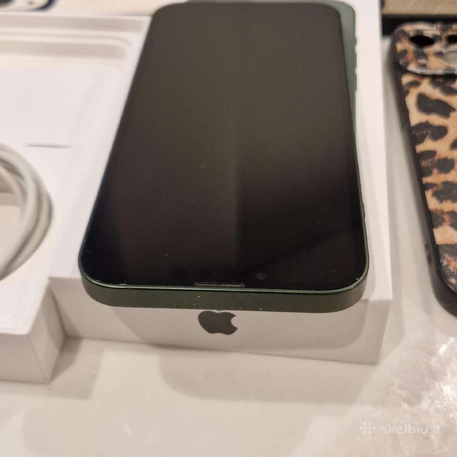 Apple iPhone 13 128gb Green - 87% baterija - nuotraukos Nr. 6