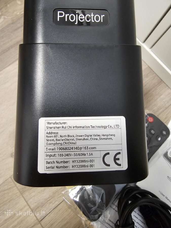 Hy320 Mini LED projektorius – Android 11 - nuotraukos Nr. 4