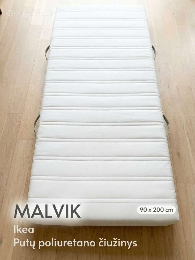 Ikea Malvik poroloninis čiužinys, 90x200 cm - nuotraukos Nr. 2