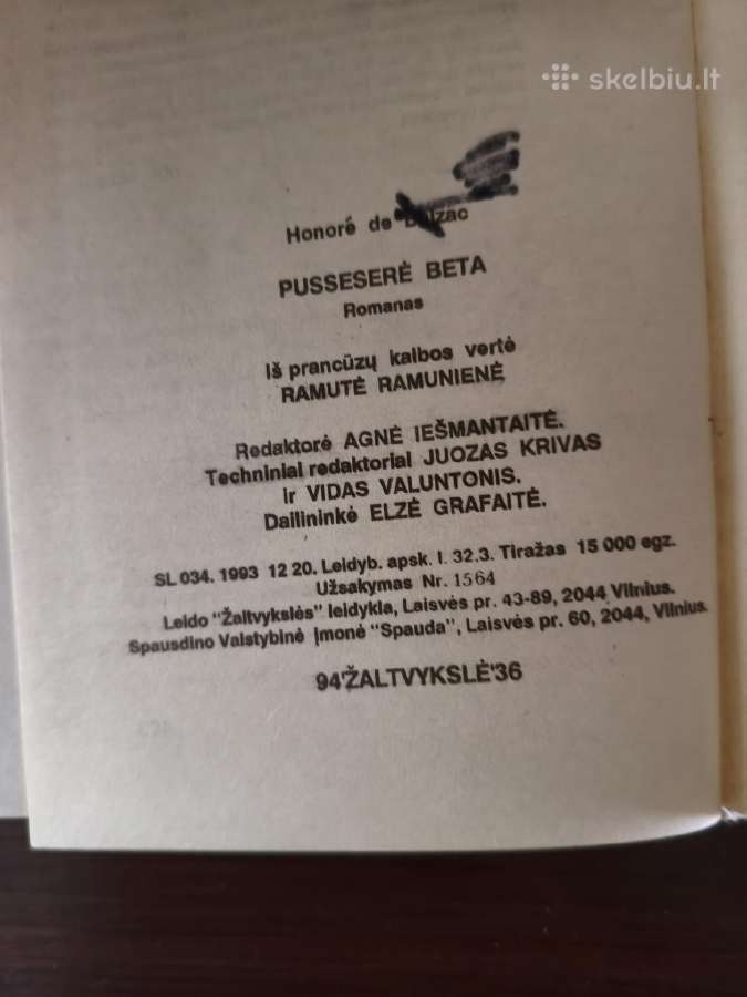 Onorė de Balzakas "Pusseserė Beta" - nuotraukos Nr. 11