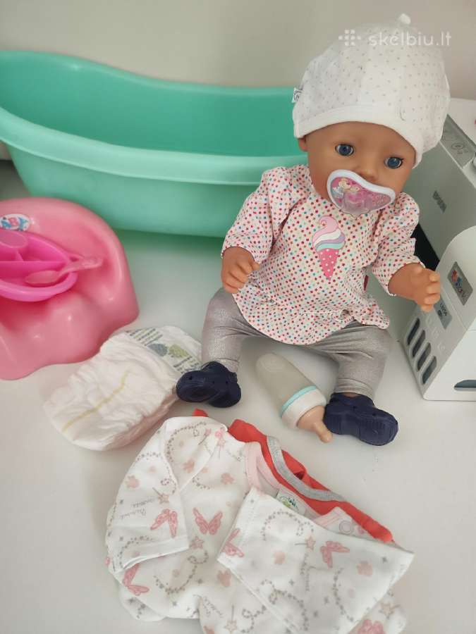 Baby born lėlė su priedais ir vonia - nuotraukos Nr. 7
