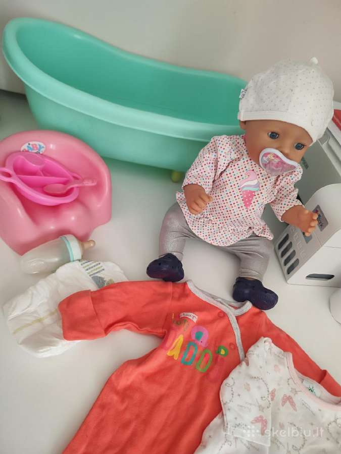 Baby born lėlė su priedais ir vonia - nuotraukos Nr. 14