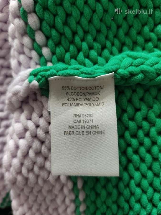 Naujas Tibi stambaus mezgimo megztinis, L dydis - nuotraukos Nr. 10