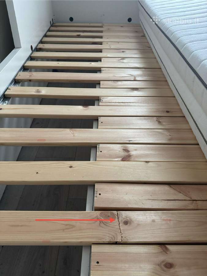 Ikea Flekke lova - nuotraukos Nr. 5