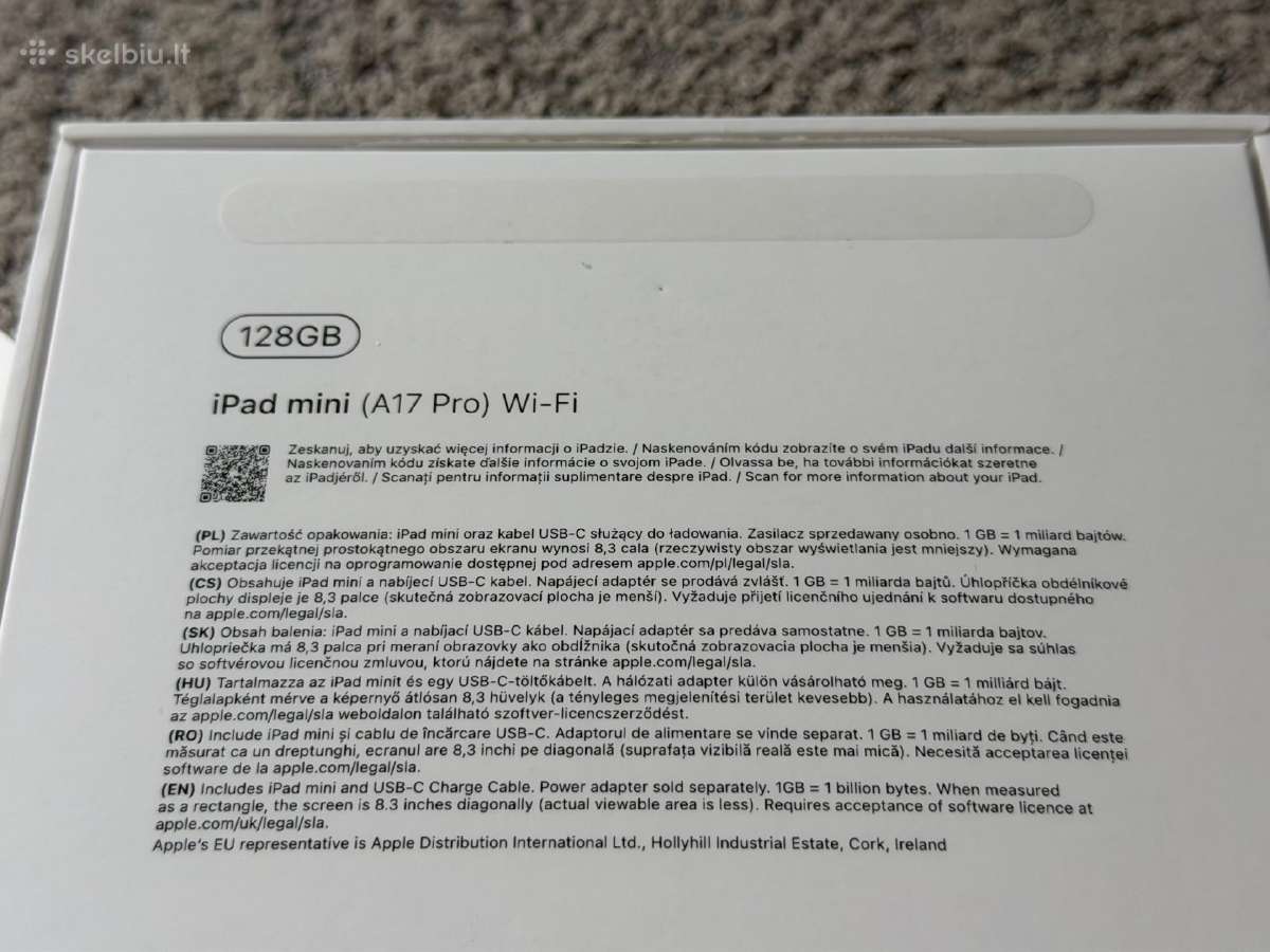 iPad mini A17 Pro - nuotraukos Nr. 4