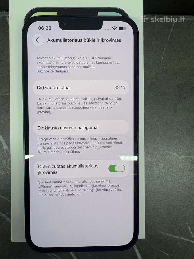 iPhone 14 128gb - nuotraukos Nr. 4