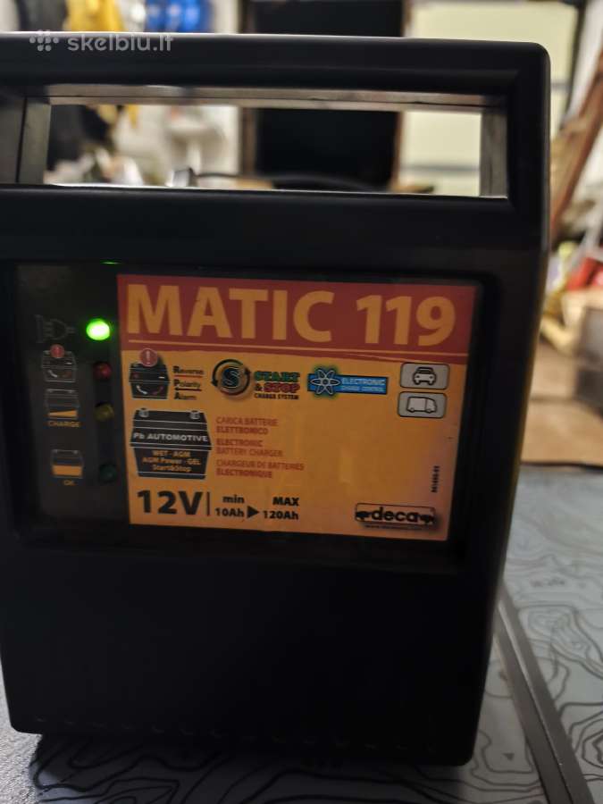 Įkroviklis Deca matic 119 12 v - nuotraukos Nr. 5