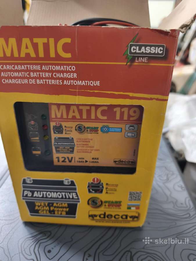 Įkroviklis Deca matic 119 12 v - nuotraukos Nr. 7