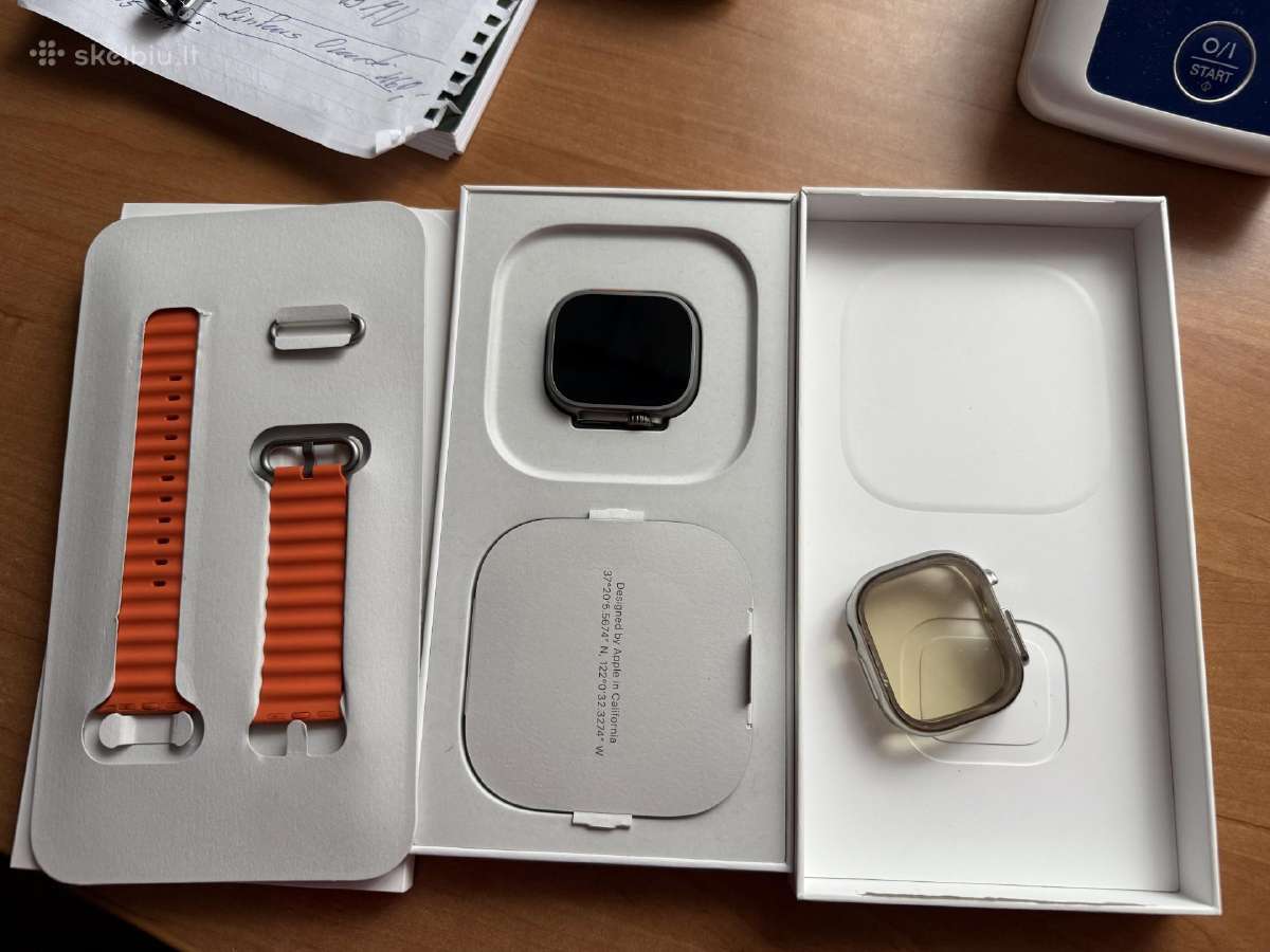 Parduodamas Apple Watch ultra 2 - nuotraukos Nr. 7