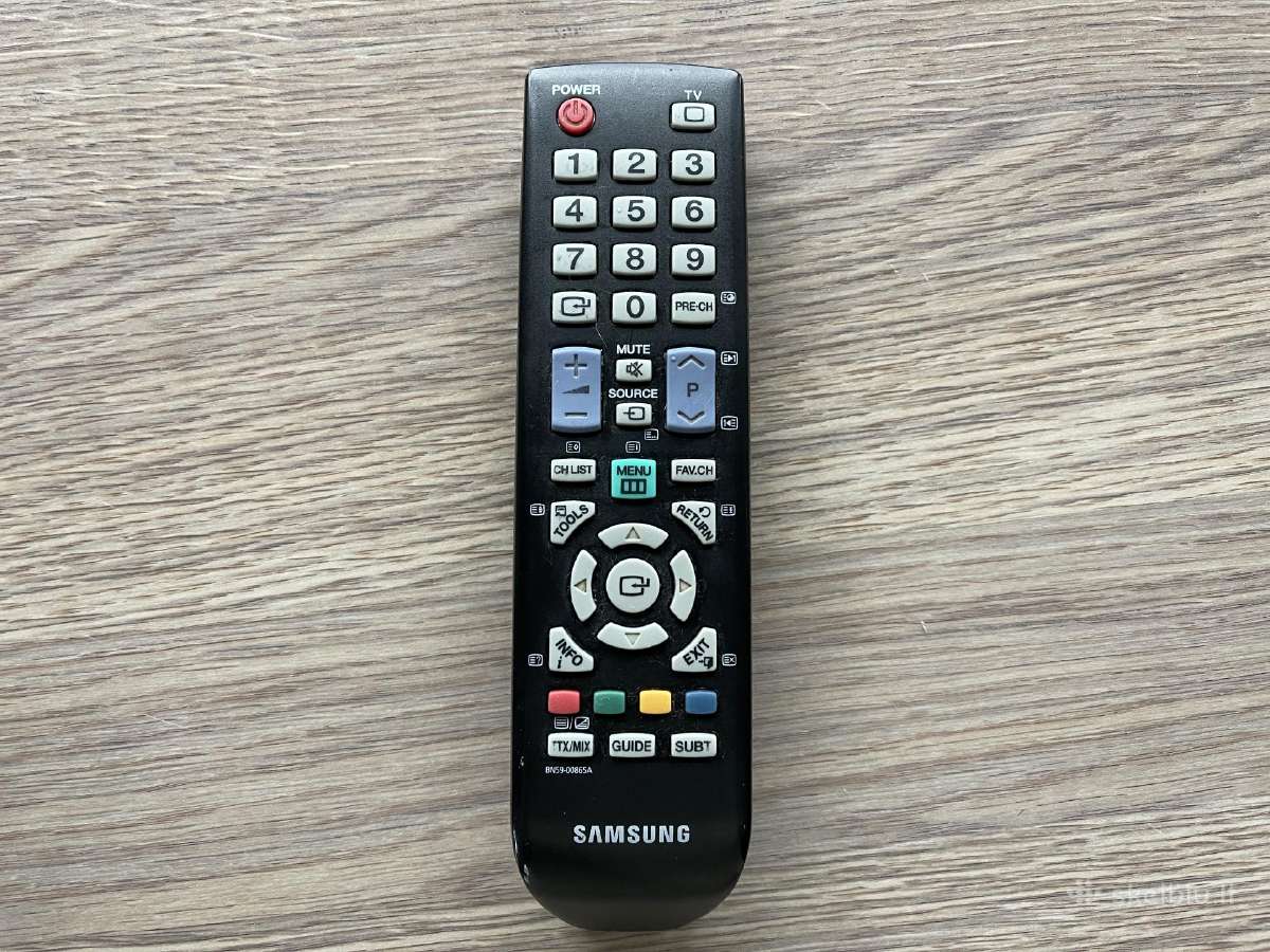Samsung nuotolinio valdymo pultelis ir TV stovas - nuotraukos Nr. 8