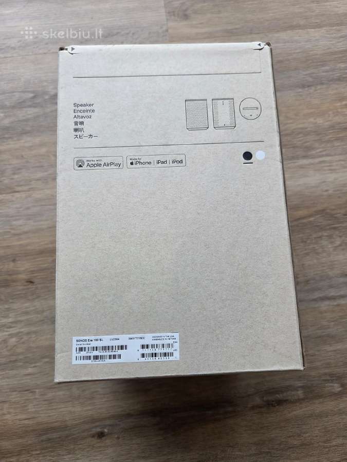 Sonos Era 100 SL E10sleu1blk Kolonėlė - nuotraukos Nr. 2