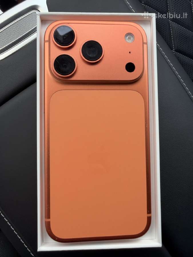 iPhone 17 256 GB pro orange pilnas komplektas - nuotraukos Nr. 2