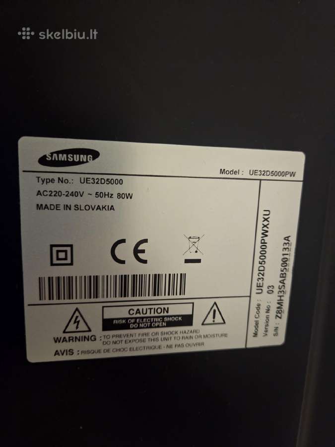 Samsung televizorius - nuotraukos Nr. 4
